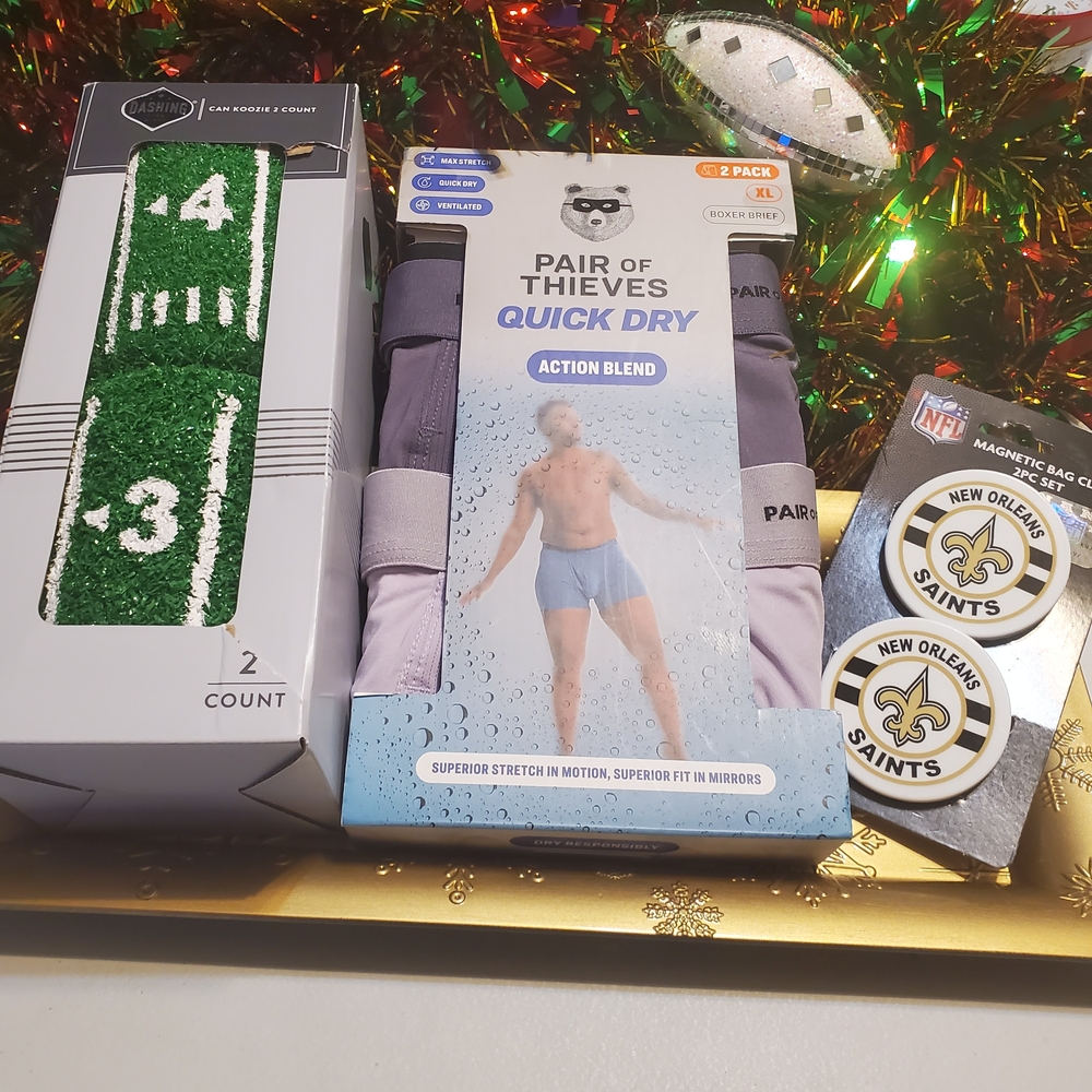 Men's NOLA Saints Gift Set